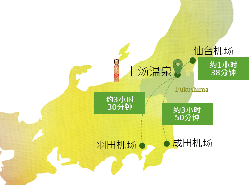 Access to Tsuchiyu Onsen