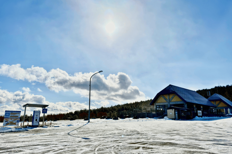 道の駅つちゆ駐車場