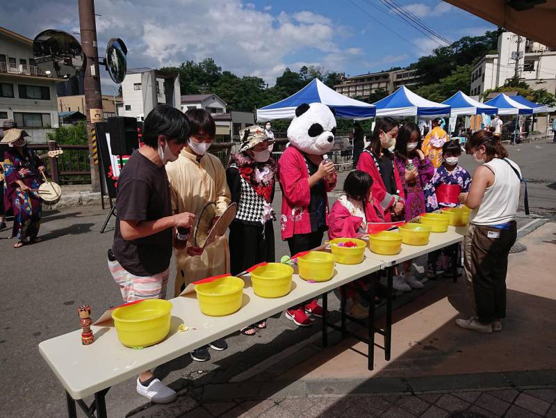 イベント時の桶もケロヨン桶