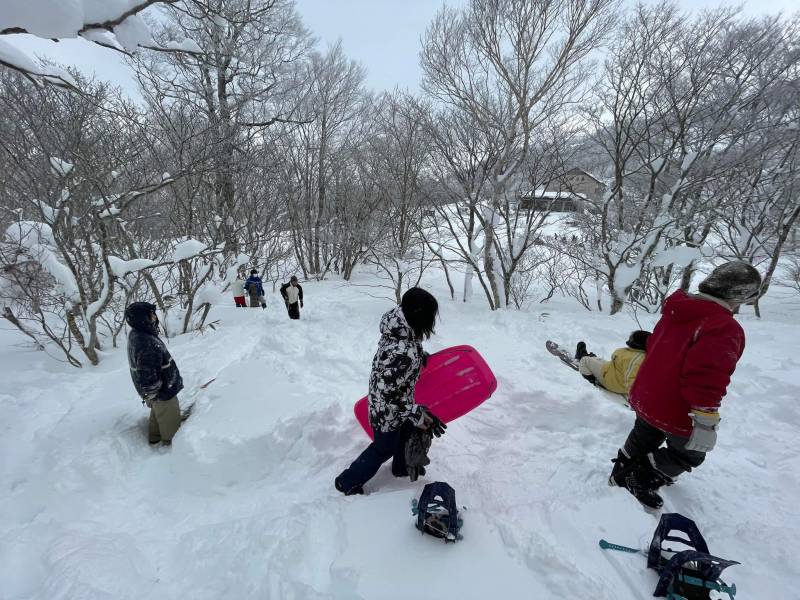 雪遊び体験